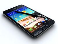 Samsung Galaxy Note i717 3D Model