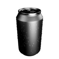 Drink can with Water Drops