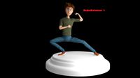 Cartoon Boy Rigged