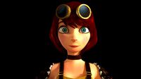 Red Girl steampunk