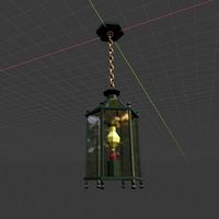 Lamp Train Station
