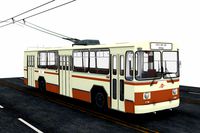 Trolleybus ZiU 9B "Old look"