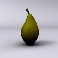Pear + hi res textures
