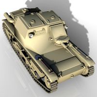 Fiat L3-33 Military Tank