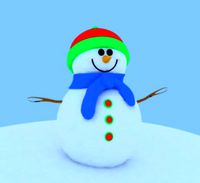 Snowman for 3DS Max