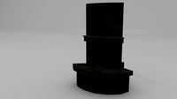 Stone chimney