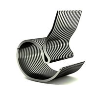 Contemporary Steel Armchair