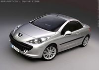 Peugeot 207CC 3D Model