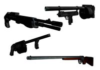 Franchi Spas 12, Striker and Double barreled shotguns