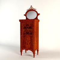Antique musical cabinet