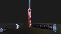 Microtech Jagdkommando Tri-Edge Dagger Low Poly