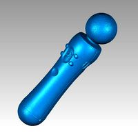 Playstation Motion Controller 3D Scan Direct Non Texture High Res