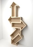 Arrow bookshelf