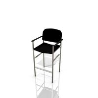Syntax Bar Stool Black