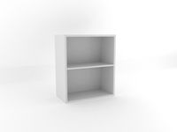 White shelf