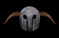 Horned helmet