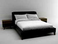 3d model bed (BOLERO classic)
