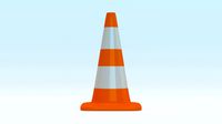 Traffic Cone (square bottom)
