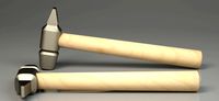 3d Hammer Industrial Tool Low Poly ready for games Clear Model VR / AR / low-poly 3D model