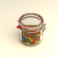 Jar With m&ms