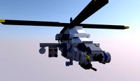 Lego Helicopter 3D model