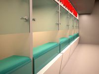 Drywall chamber rentable rooms