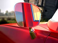 auto mirror retro