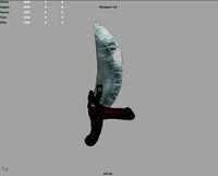 Knife for games