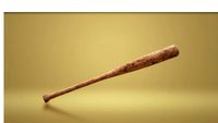 old wooden baseball bat