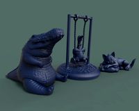 Collection of cute animals