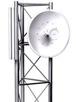 Antennas on pole mast