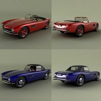 BMW 507 3D Model