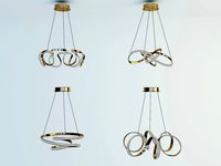 Fashion curve chandelier