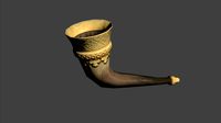 Medieval Drinking Horn Viking
