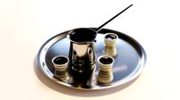 Arabic Coffee Pot and Cups