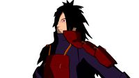 Madara Uchiha Sharingan activated