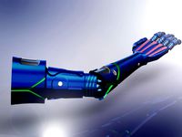robotic arm futuristic