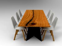 Live Edge Dining Table