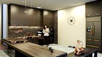 Render Ready Full Kitchen Model