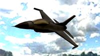 F-16 Low Quality & Low Poly