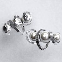 Pendant with 3 pearls