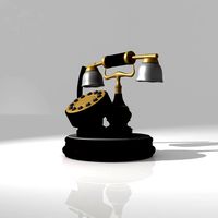 Classic antique-style phone