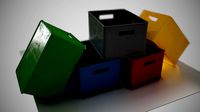 Plastic Box PBR Game ready