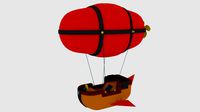 Cartoon Parachute