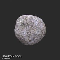 Low-poly Rock 48