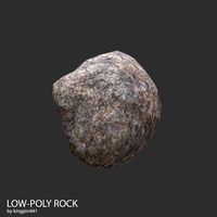 Low-poly Rock 41