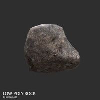 Low-poly Rock 39