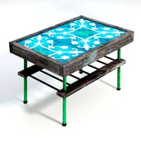 Tiled Table