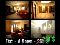 Flat 4 room+bonus-corridor+hall