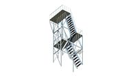 Platform stair